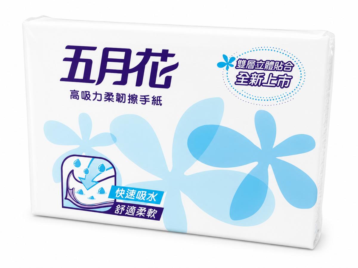 優美商行台南批發 - 五月花 高吸力柔韌擦手紙