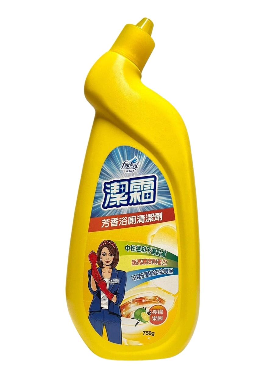 潔霜芳香浴廁清潔劑-檸檬750g