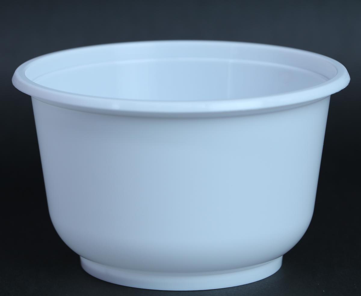 500PP塑膠碗(白色)