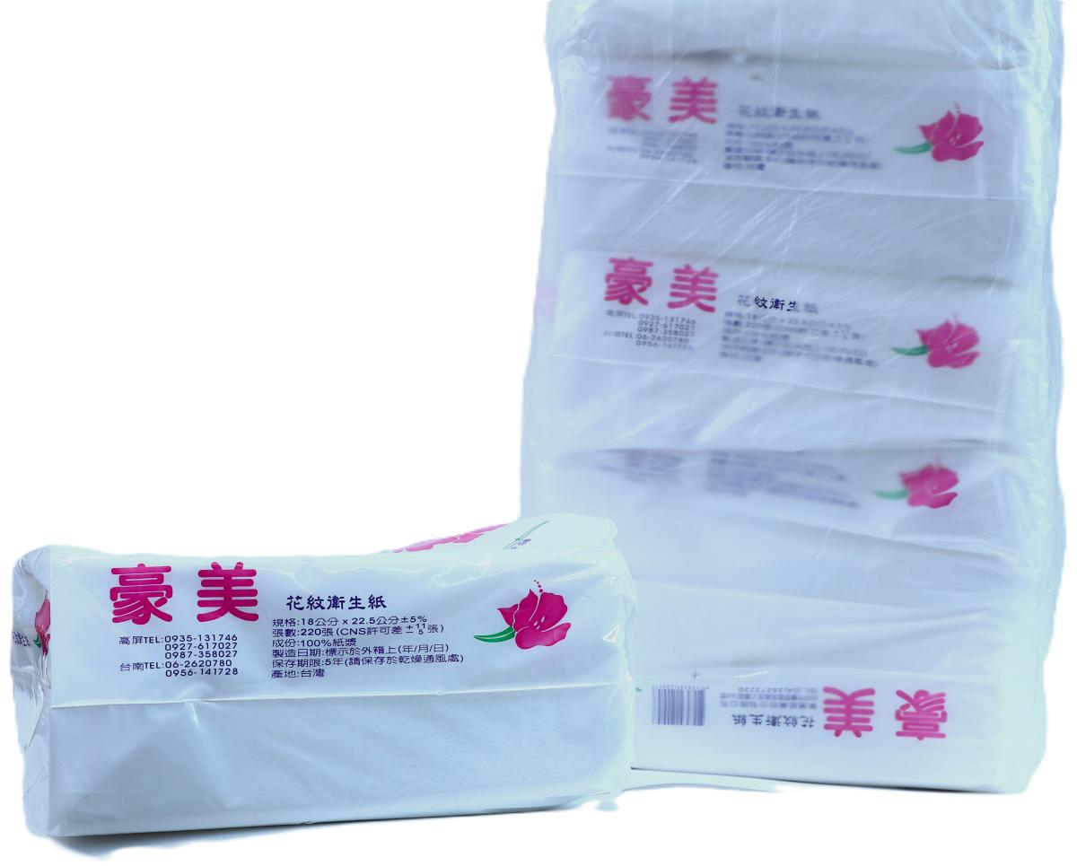 詳細介紹 - 豪美 平板衛生紙