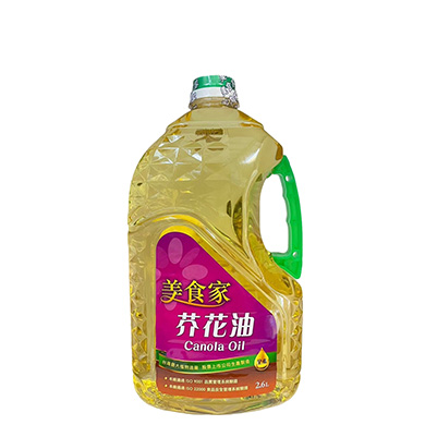 美食家-芥花油2.6L
